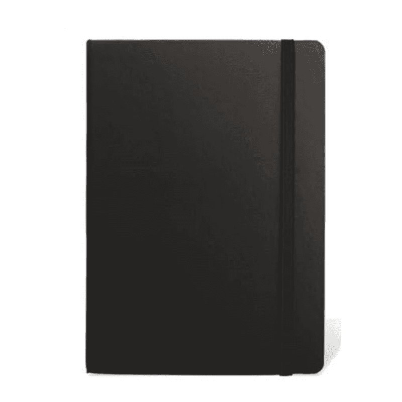 Anupam Fluct A6 Ruled Journal (Black, 160pg)