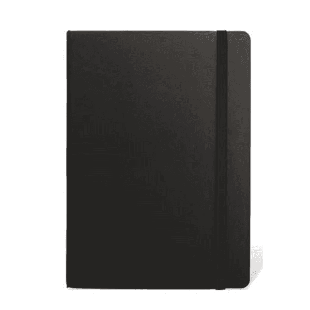 Anupam Fluct A6 Ruled Journal (Black, 160pg)