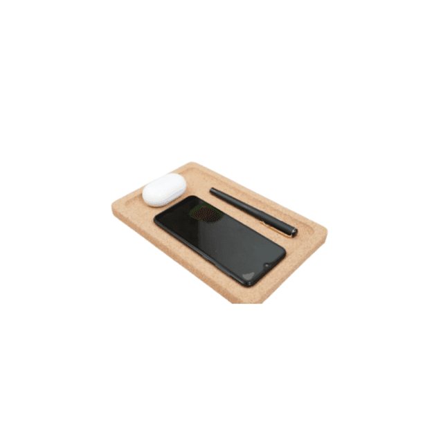 CORK DESKTOP ORGANIZER TRAY
