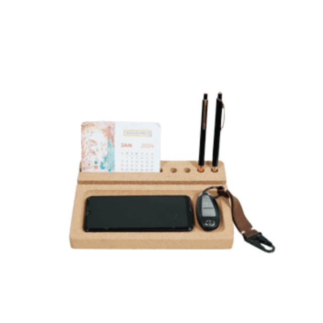CORK IPAD DESK ORGANIZER