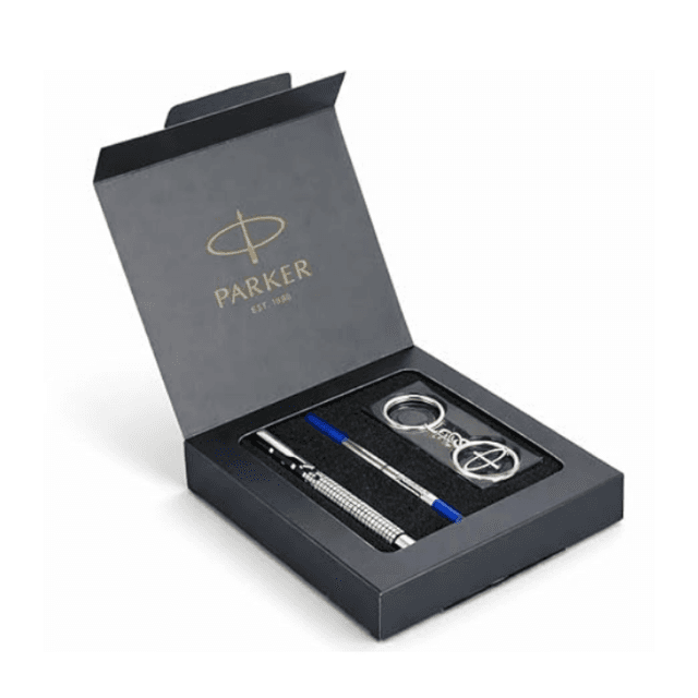 Parker Vector Roller Pen + Keychain Gift Set