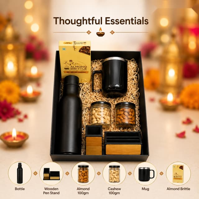 Thoughtful Essentials - Bottle, Mug & Pen Stand