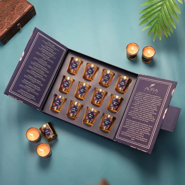 Maharaja Royal Votive Candle Set