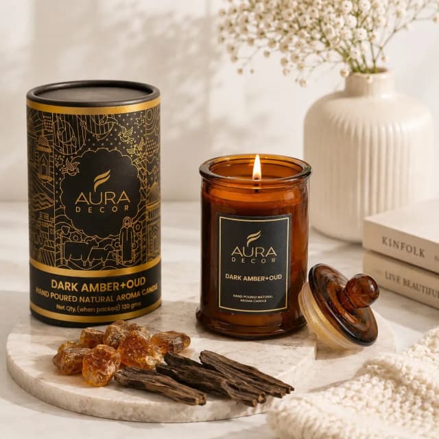 Scented Tomb-Lid Jar Candle