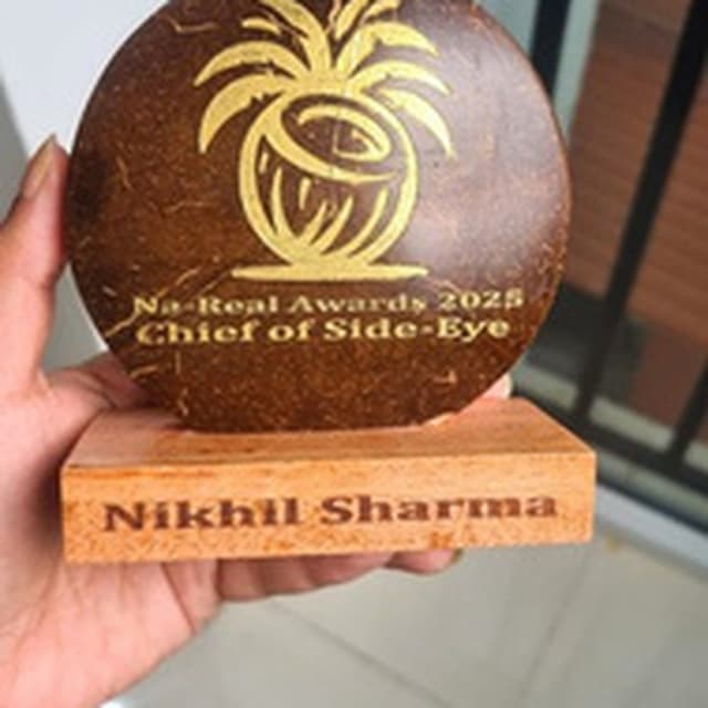 Coconut Shell Trophy