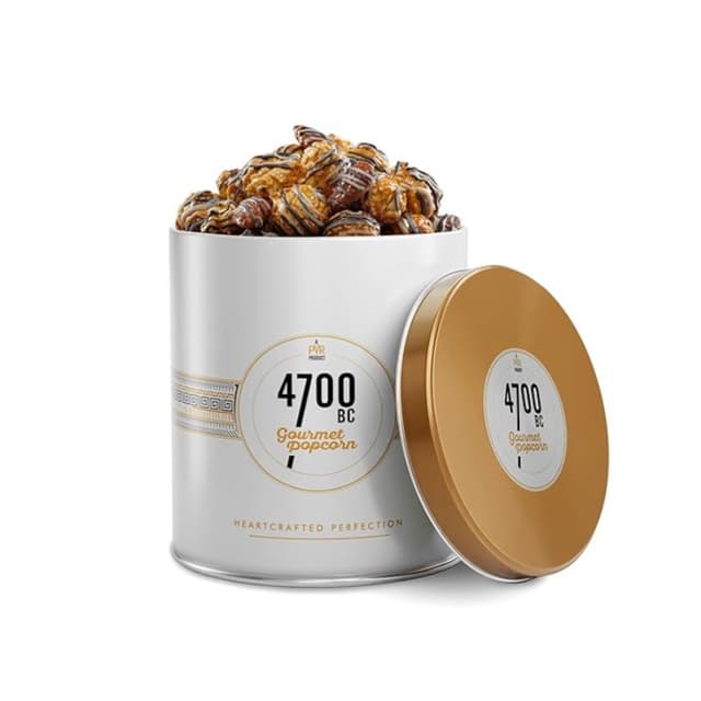 4700BC Tiramisu Chocolate Popcorn Tin – 135g