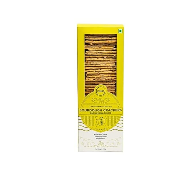 Awe Foods Sourdough Cheese Crackers – 150g