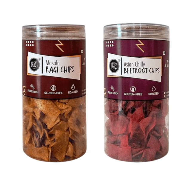 IRIE Beetroot & Ragi Chips Combo – 2×130g