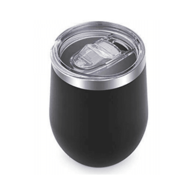 Stainless Steel Wine Tumbler With Lid