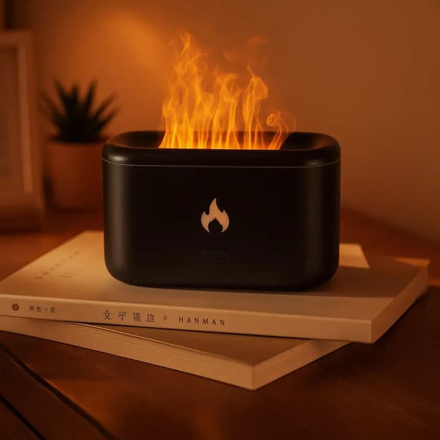 Aromatherapy Flame Humidifier