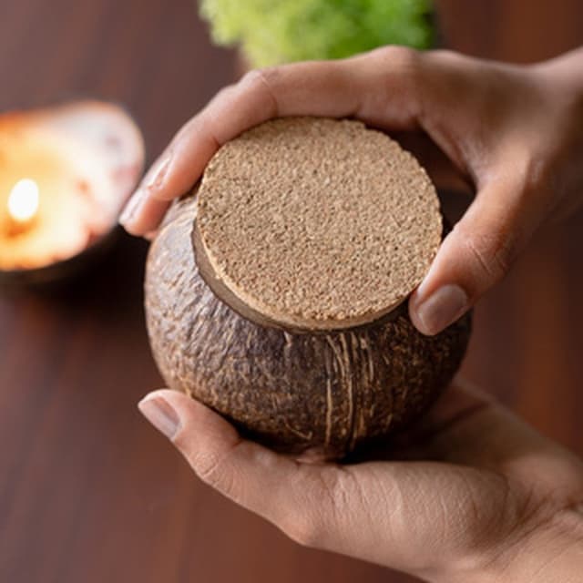 Cork Lid Container
