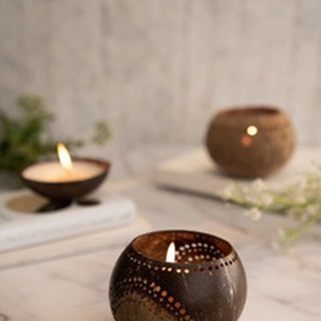 Exotic Candle Holder