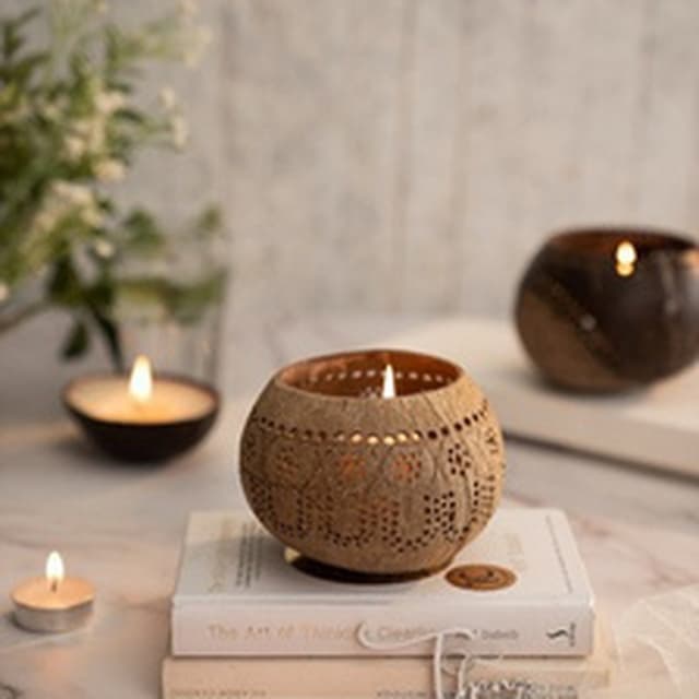 Tropical Candle Holder
