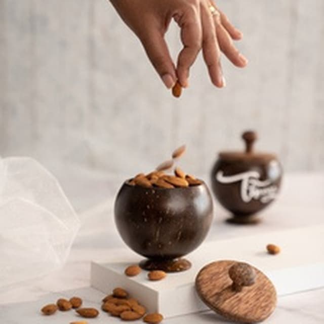 Wooden Lid Container