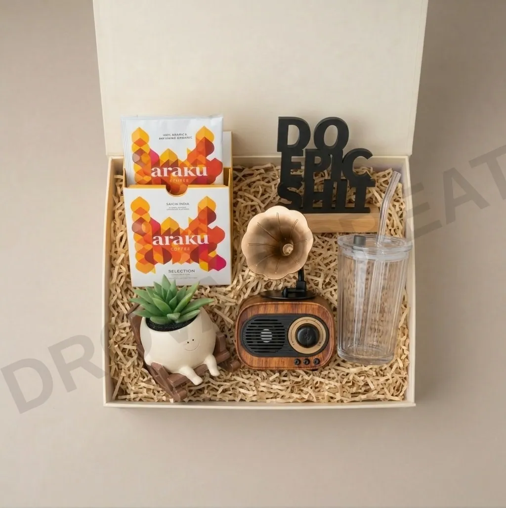 A curated Diwali hamper for employees